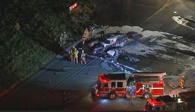 The Latest: Pilot killed in California airport crash | iNFOnews.ca The Latest: Pilot killed in California airport crash | iNFOnews.ca