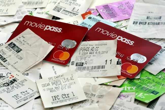 MoviePass rival Sinemia kills US movie theatre subscriptions | iNFOnews.ca CP313731462