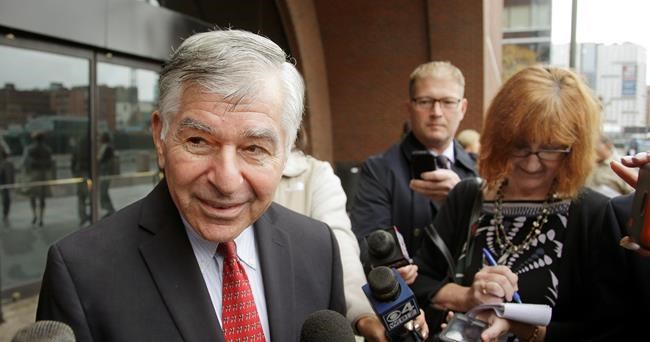 Dukakis stumbles while picking up trash, requires stitches | iNFOnews.ca