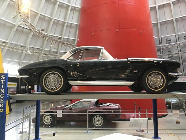From hole to whole: Museum staff restores damaged Corvette | iNFOnews.ca From hole to whole: Museum staff restores damaged Corvette | iNFOnews.ca