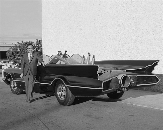 'Kustom' car king George Barris, creator of TV's original Batmobile, other cars, dead at 89 | iNFOnews.ca CP35216624