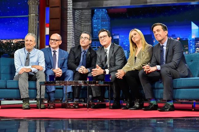 Colbert welcomes fellow 'Daily Show' alums to 'Late Show' | iNFOnews.ca