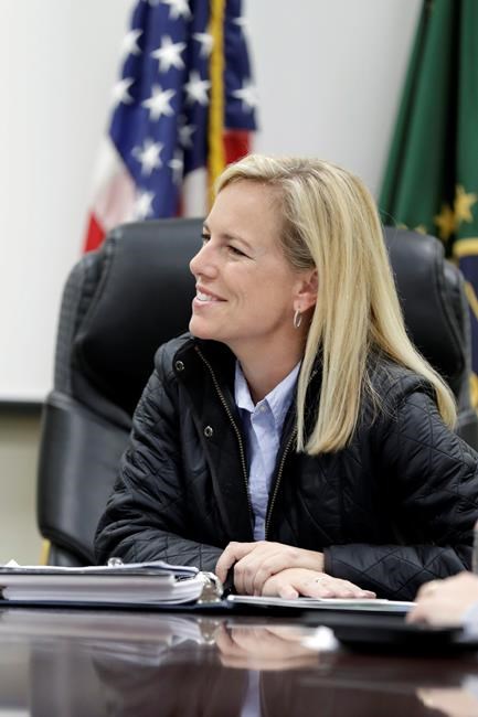The Latest: US Homeland chief is wait-and-see on citizenship | iNFOnews.ca