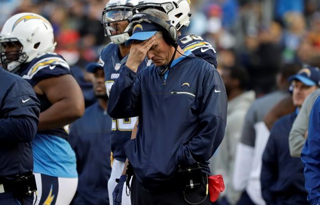 Chargers fire coach Mike McCoy after 2nd last-place finish | iNFOnews.ca