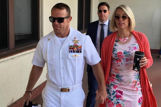 The Latest: Prosecutor: killing shown in Navy SEAL's words | iNFOnews.ca