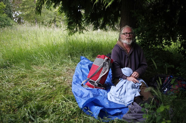 Victoria mayor's message to tourists: parks used by homeless aren't for camping | iNFOnews.ca CP33415230