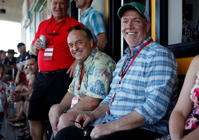 B.C. NDP and Green leaders watch women's rugby sevens finals together Sunday | iNFOnews.ca B.C. NDP and Green leaders watch women's rugby sevens finals together Sunday | iNFOnews.ca