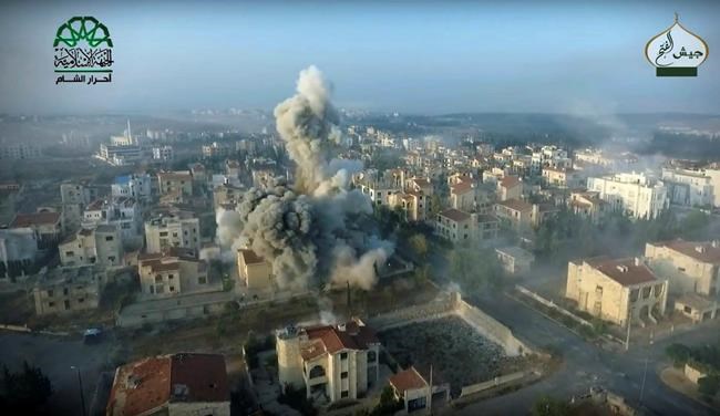 Syrian airstrikes on Aleppo amid intense clashes | iNFOnews.ca