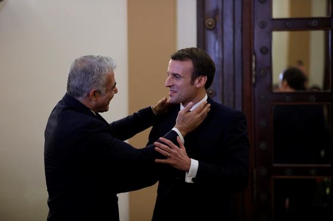Macron grows angry with Israeli security during church visit | iNFOnews.ca