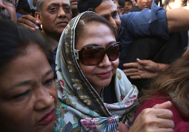 Pakistan's anti-graft body arrests sister of ex-president | iNFOnews.ca CP580516139