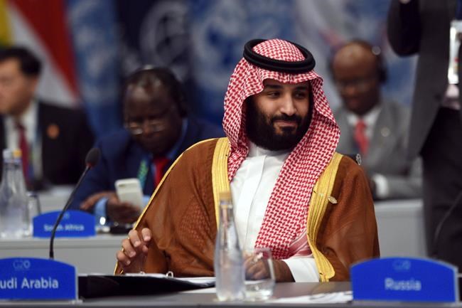Turkey seeks arrest of 2 former aides to Saudi crown prince | iNFOnews.ca CP2065110013