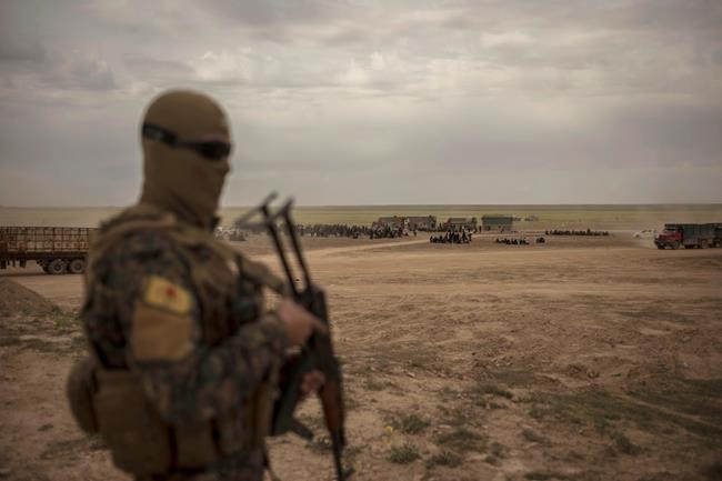 Abandoned tents, foxholes left behind by IS in Syria | iNFOnews.ca