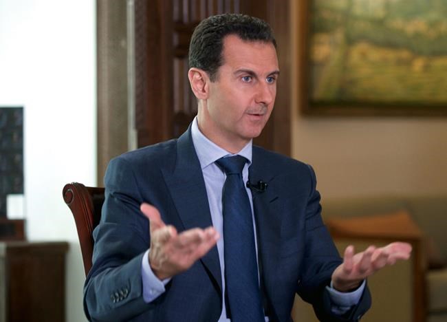 Full transcript of AP interview with Syrian President Assad | iNFOnews.ca