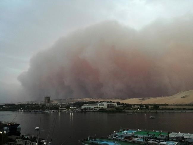 Sandstorm hit parts of Egypt, shutting down highways | iNFOnews.ca