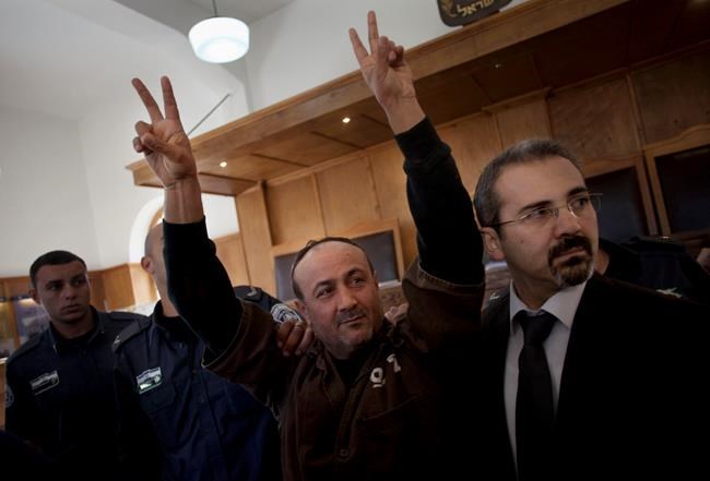 Hunger strike puts jailed Palestinian leader in spotlight | iNFOnews.ca