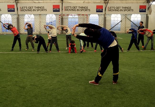 In Lebanon gyms, playtime and escape for Syrian children | iNFOnews.ca