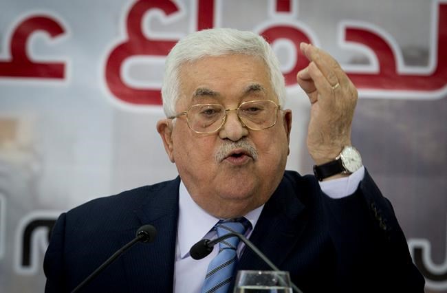 Palestinian leader will refuse Israeli tax transfers | iNFOnews.ca CP1908191408