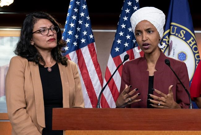 The Latest: Trump defends Israel move to bar 2 congresswomen | iNFOnews.ca