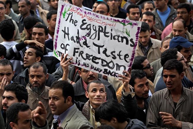 Portraits of Egypt's leader fill iconic Cairo Square | iNFOnews.ca CP1958939089