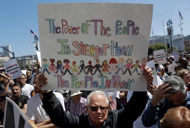 The Latest: SF mayor doesn't trust group cancelling rally | iNFOnews.ca