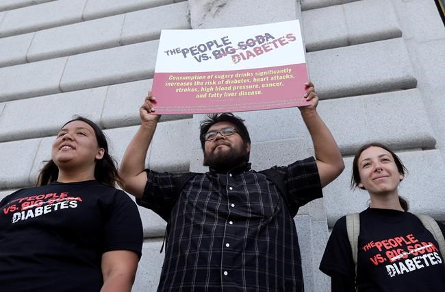 The Latest: Soda tax backers say measure will be on ballot | iNFOnews.ca