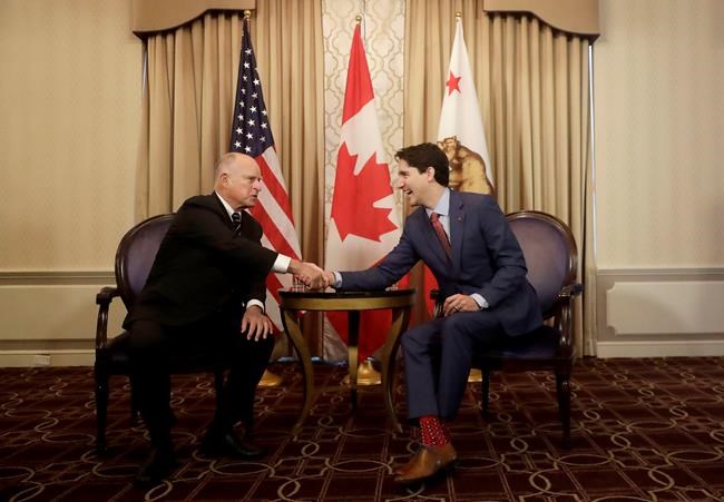 The Latest: Trudeau meets with California's top leaders | iNFOnews.ca CP618123979