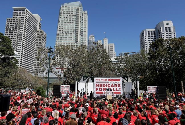 Sanders slams GOP, touts universal health care in California | iNFOnews.ca CP897360644