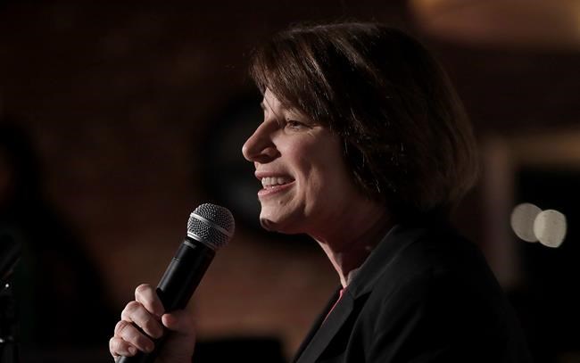 Klobuchar's mental health policy inspires Iowa endorsement | iNFOnews.ca CP2109527995