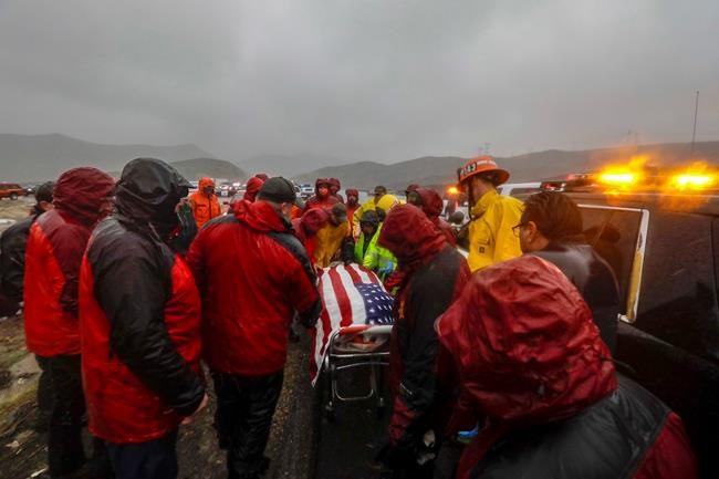 The Latest: Blizzard, avalanche warnings for California | iNFOnews.ca