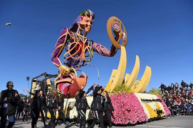 130th Rose Parade boasts floral floats, singer Chaka Khan | iNFOnews.ca