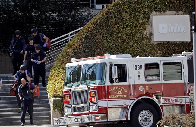 NewsAlert: YouTube shooting investigated as domestic dispute, sources say | iNFOnews.ca