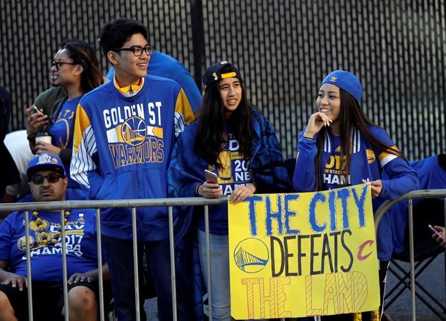 Warriors fans celebrate, with expectations of more to come | iNFOnews.ca