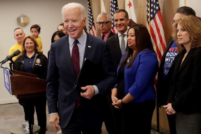 The Latest: Biden says he's feeling good about 2020 race now | iNFOnews.ca The Latest: Biden says he's feeling good about 2020 race now | iNFOnews.ca