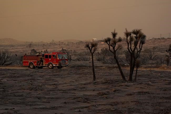 California wildfire likely to grow from wind, low humidity | iNFOnews.ca