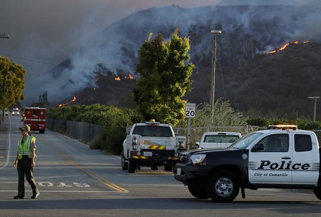 The Latest: Wildfire triggers evacuation order for Malibu | iNFOnews.ca