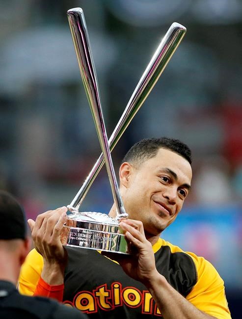 Giancarlo Stanton beats Frazier in All-Star Home Run Derby | iNFOnews.ca