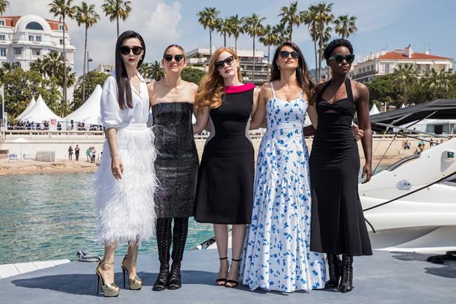 Cannes: Chastain, Nyong'o, Cruz promote female-led spy film | iNFOnews.ca CP2071221839