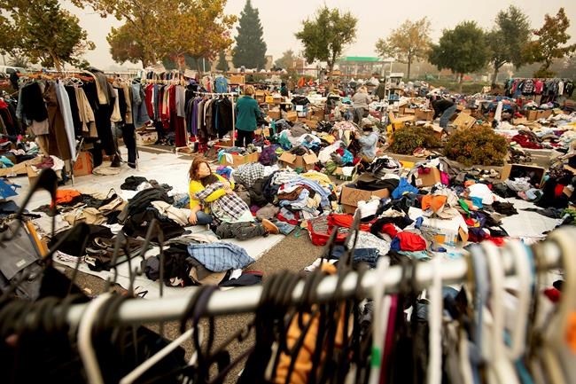 Fire refugees camp in Walmart parking lot amid uncertainty | iNFOnews.ca