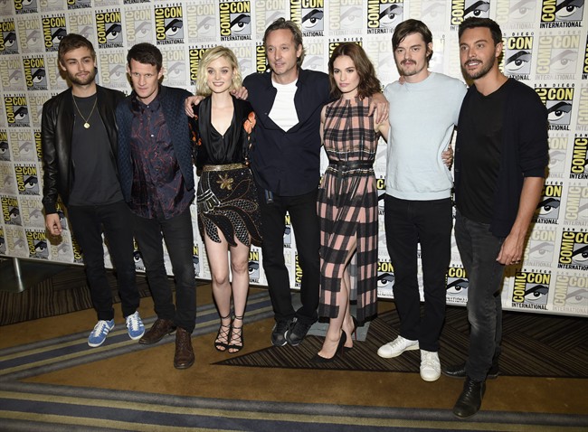 Lily James leaves Cinderella behind, takes on zombies in her latest film at Comic-Con | iNFOnews.ca CP33820195