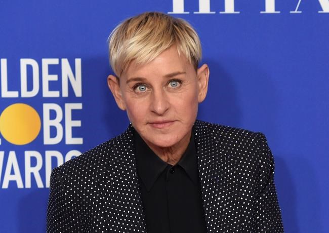 3 producers exit DeGeneres' show amid workplace complaints | iNFOnews.ca CP639118933