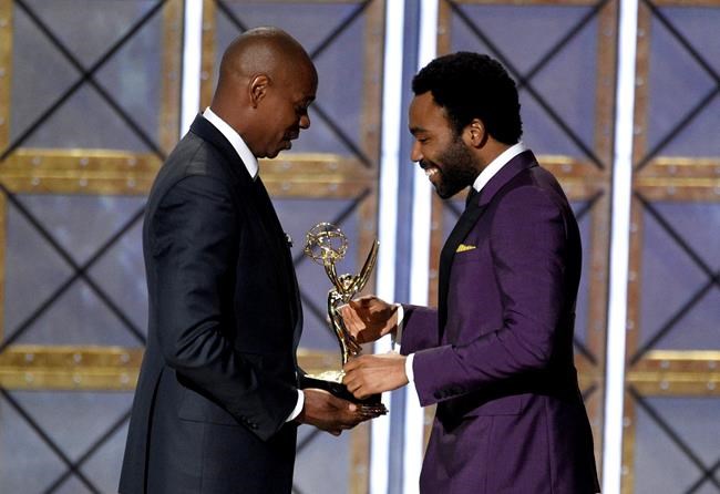 'Veep' and 'The Handmaid's Tale' win top Emmy Award prizes | iNFOnews.ca CP355192675