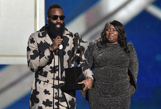 Houston's Harden wins NBA MVP over James and Davis | iNFOnews.ca Houston's Harden wins NBA MVP over James and Davis | iNFOnews.ca