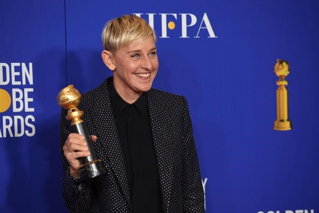 Globes special award: DeGeneres thanks 'power of television' | iNFOnews.ca