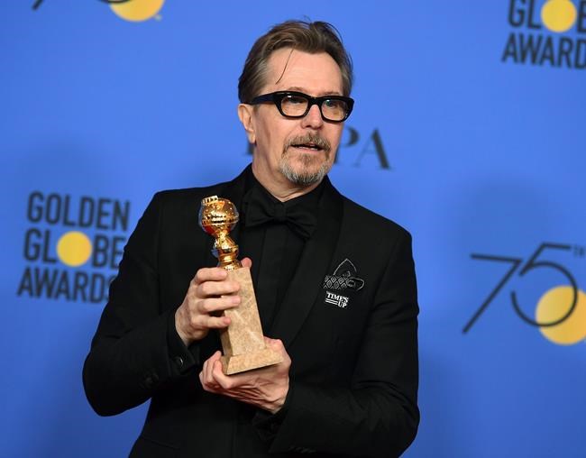 Oldman wins Globe for film drama actor in 'Darkest Hour' | iNFOnews.ca