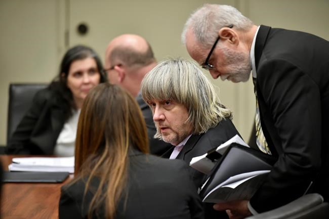 Things to know about California parents accused of torture | iNFOnews.ca