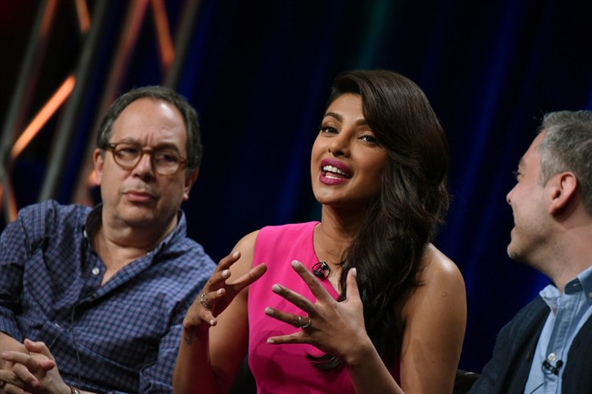 Indian film star Priyanka Chopra joins US TV's 'revolution' with FBI drama 'Quantico' | iNFOnews.ca CP34084430