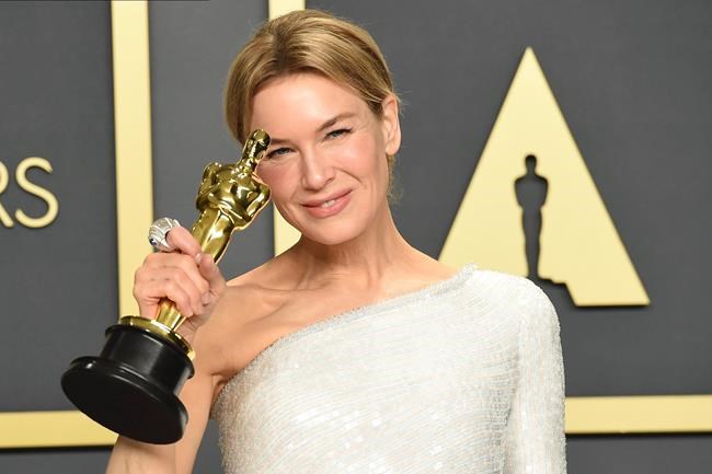 Zellweger completes comeback with best-actress Oscar win | iNFOnews.ca