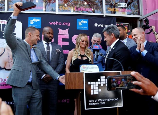 California's West Hollywood declares 'Stormy Daniels Day' | iNFOnews.ca