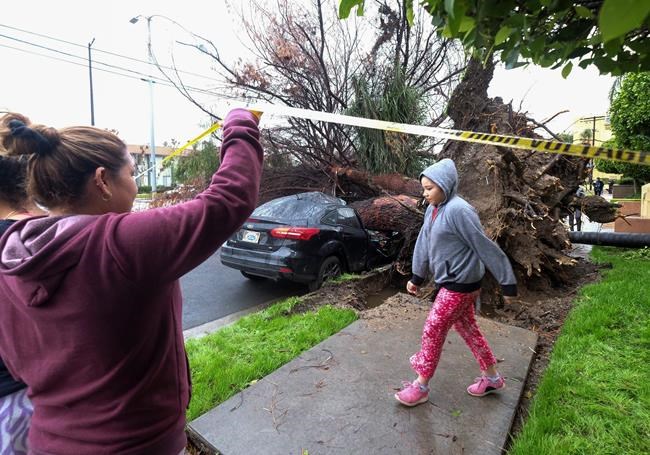 The Latest: Storm aiming for California renews flood fears | iNFOnews.ca
