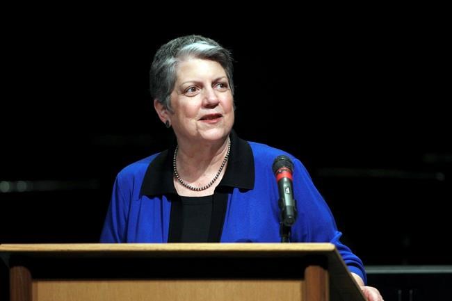 The Latest: Napolitano opens UC meeting, no health mention | iNFOnews.ca